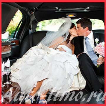 Аренда минивэна микроавтобуса такси лимузина на свадьбу