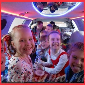 Заказ минивэна микроавтобуса такси лимузина на день рождения